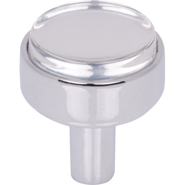Jeffrey Alexander 1-1/8" Diameter Polished Chrome Carmen Cabinet Knob 775PC - main